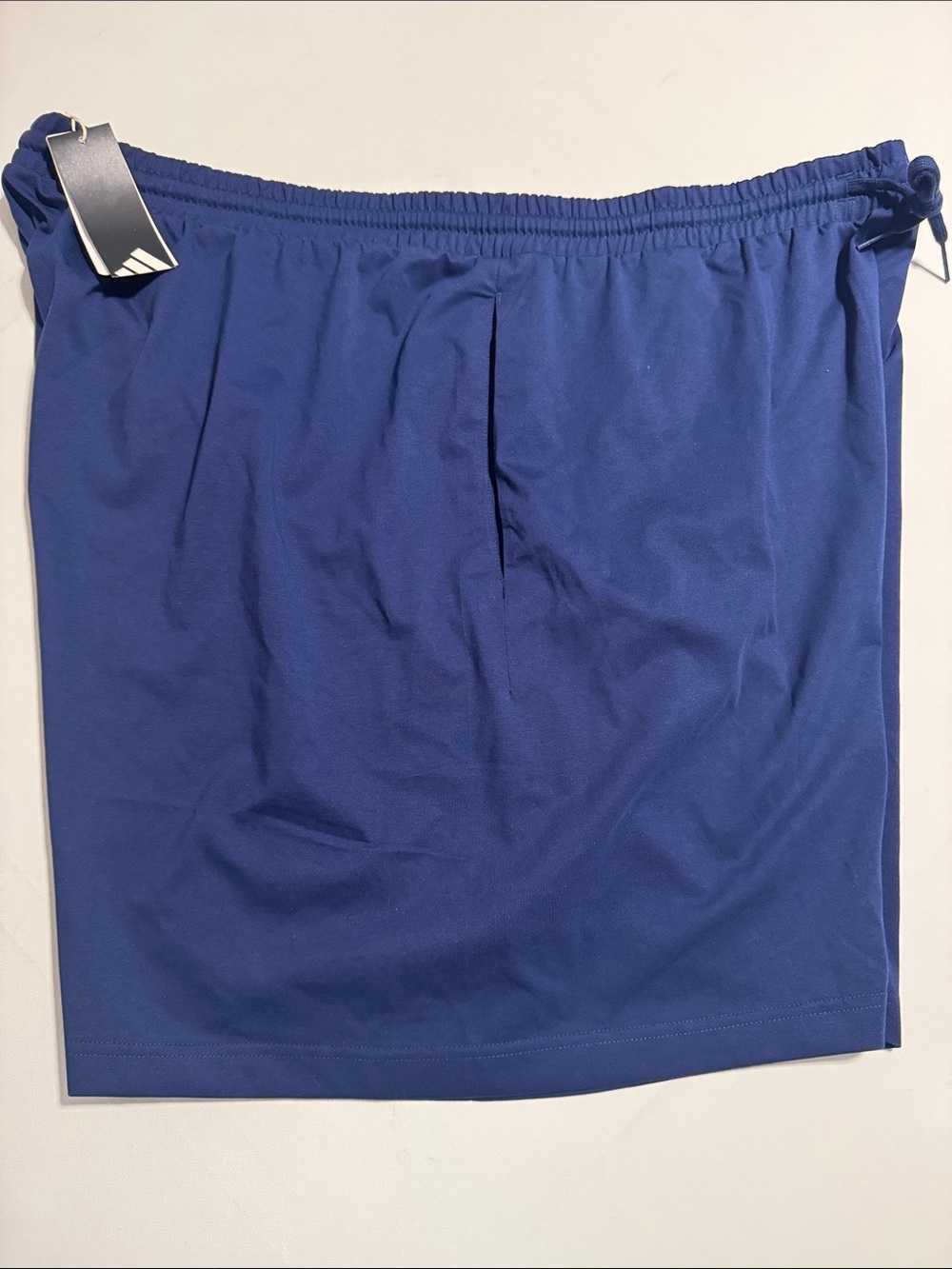 Adidas Knit Shorts Mens 4X Navy 4XL - Picture 4 of 4